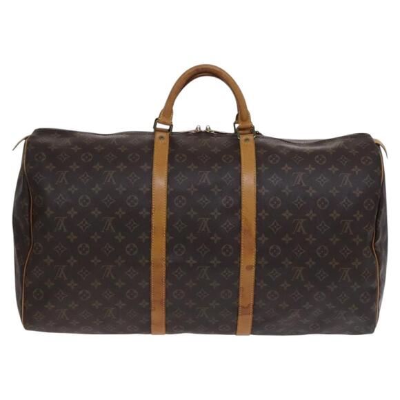 LOUIS VUITTON Monogram Keepall 60 Boston Bag M41422 - Picture 2 of 16